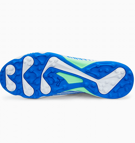 Puma White-Puma Black-Bluemazing Cricket Shoes