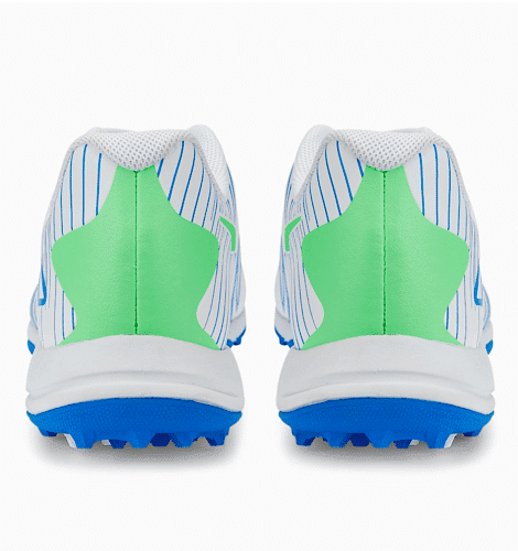 Puma White-Puma Black-Bluemazing Cricket Shoes
