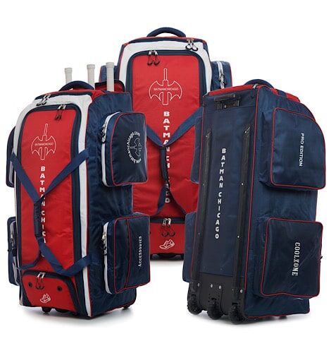 Batman Chicago Wheelie Trolley Bag