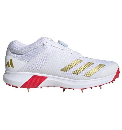 Adidas Adipower Vector Mid Gold Met Cricket Shoes