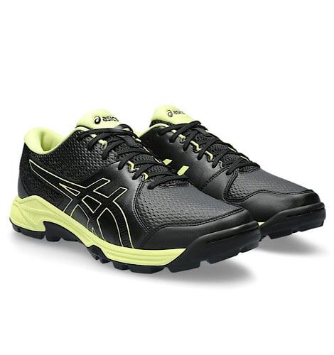 Asics Gel-Peake 2 Black Glow Yellow Cricket Shoes