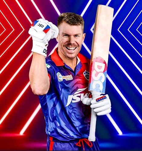 DSC David Warner Players Bat