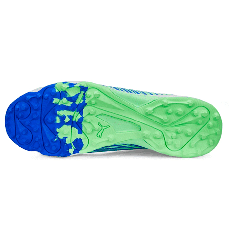 PUMA 22 FH Rubber Elektro Green Cricket shoes