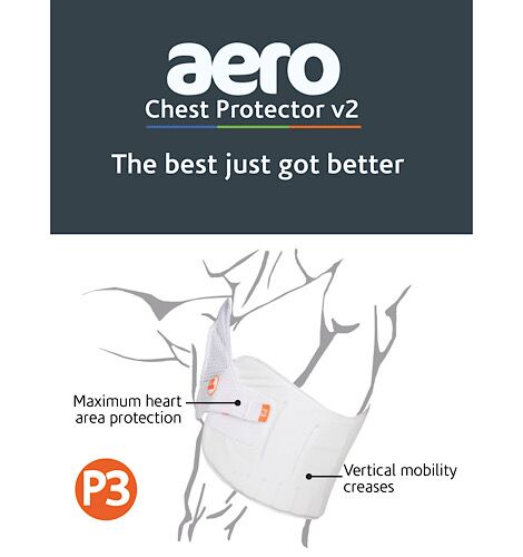 Aero P3 V2 Cricket Chest Guard Protector