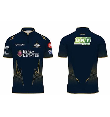 Gujarat Titans Official Match Edition Half Sleeve Jersey