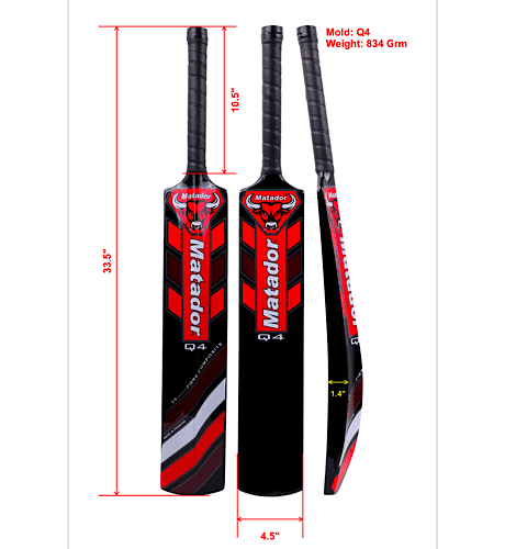 Matador Q4 Fiber Cricket Bat