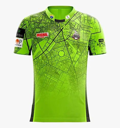 Lahore Qalandars PSL Official Jersey