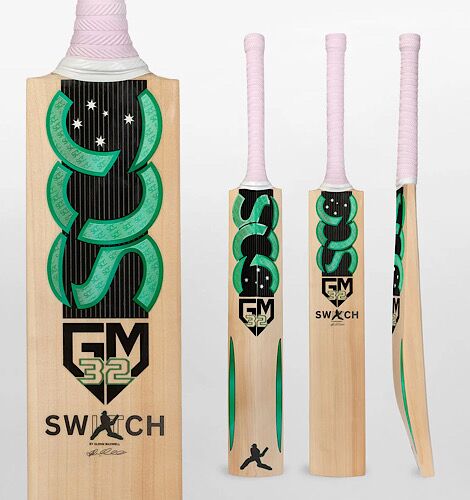 SS Switch Galaxy Green Players Cricket Bat