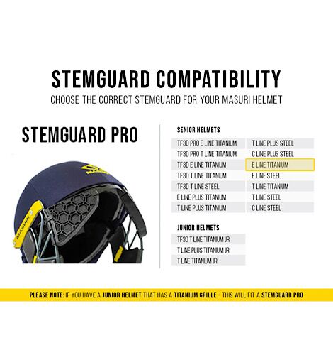 Masuri E-Line Titanium Cricket Helmet